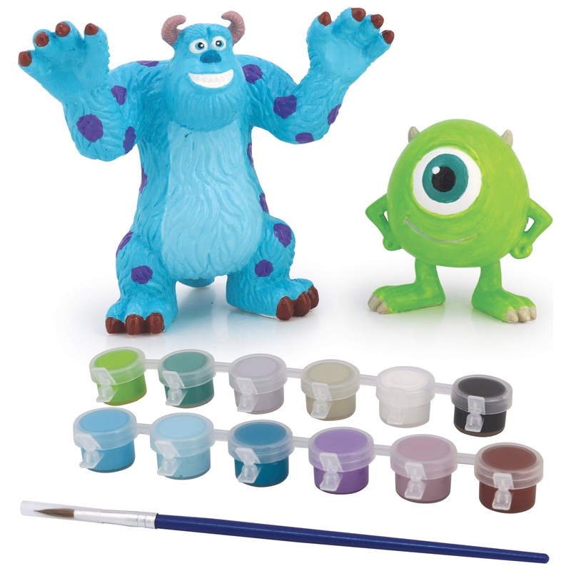 Disney Paint Your Own Mike and Sully Set