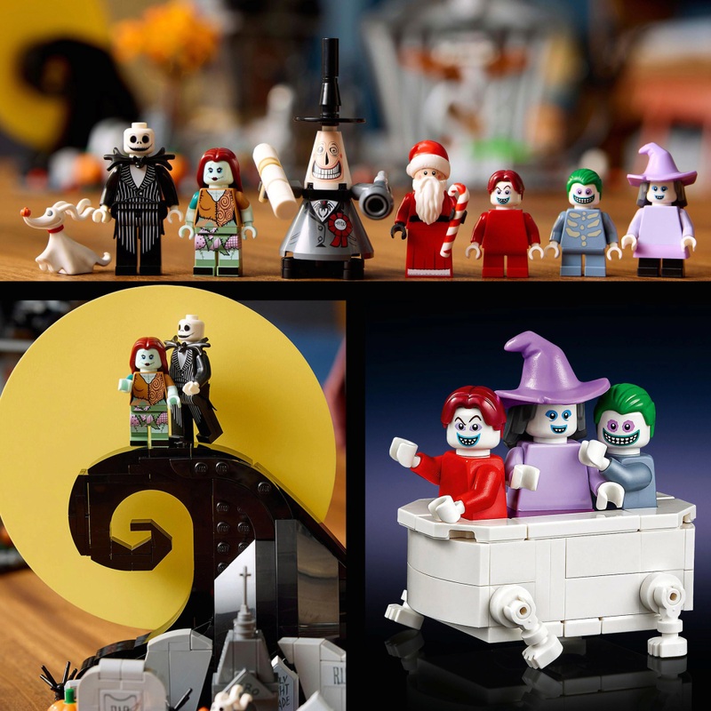 LEGO Ideas 21351 Disney Tim Burton's The Nightmare Before Christmas Set for Adults 6 LEGO Ideas 21351 Disney Tim Burton's The Nightmare Before Christmas Set for Adults