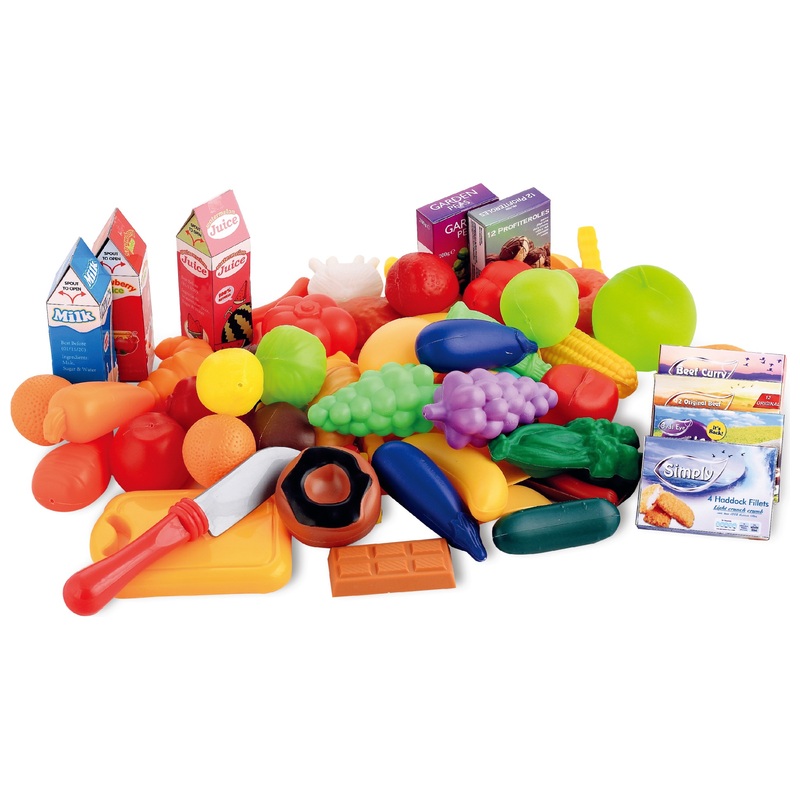 Kitchen Corner Play Food Set 90 Pieces