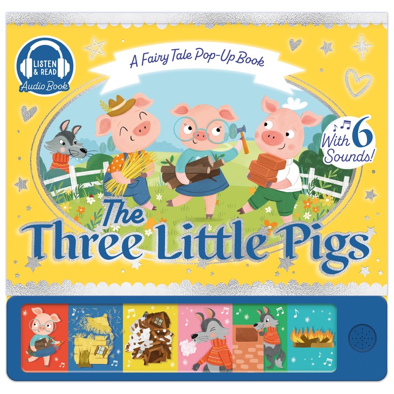 The Three Little Pigs Fairytale Pop-Up Sound Book