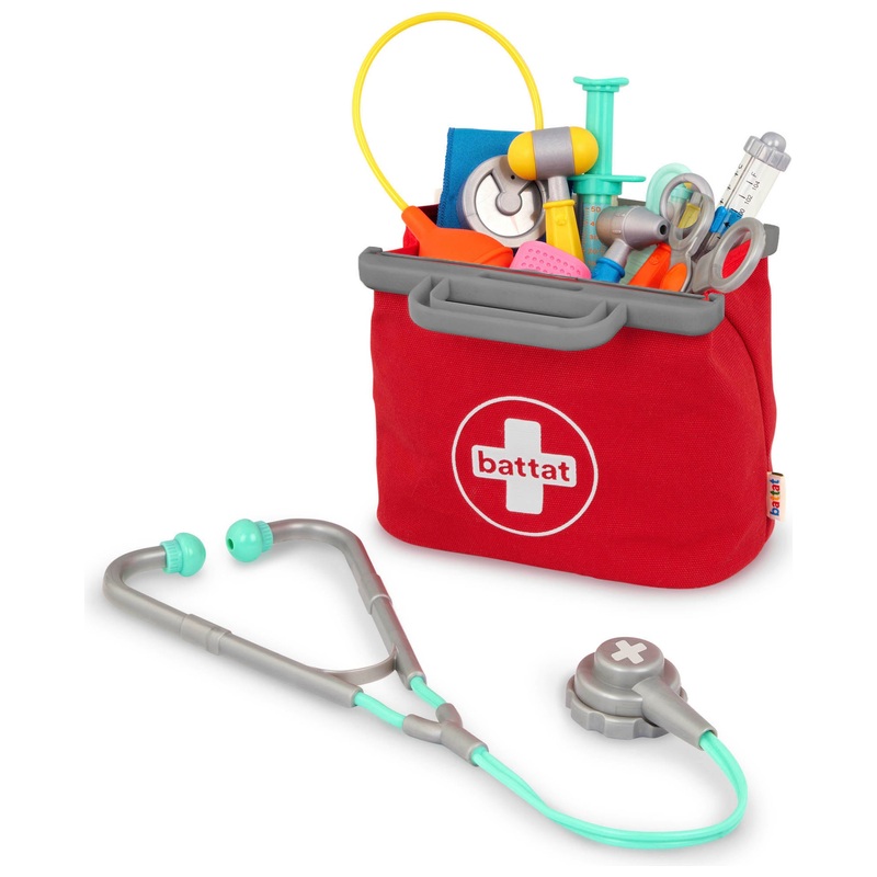 Battat Mini Medic Doctor Bag Toy Kit 6 Battat Mini Medic Doctor Bag Toy Kit