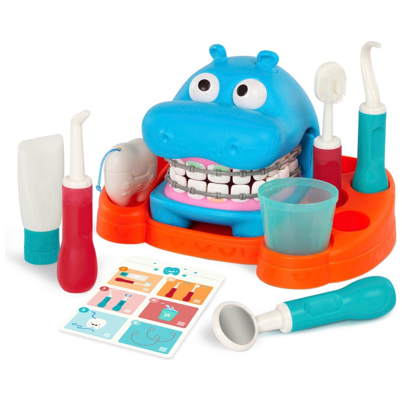 Battat Hippodontist Colour-Changing Dentist Playset