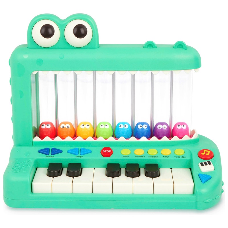 Battat Croco Pop Crocodile Piano Toy