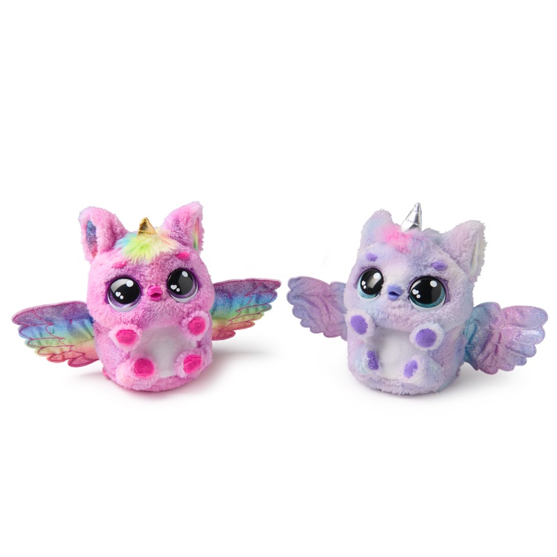 Hatchimals Alive Egg Mystery Hatch Pufficorn Plush Toy Assortment