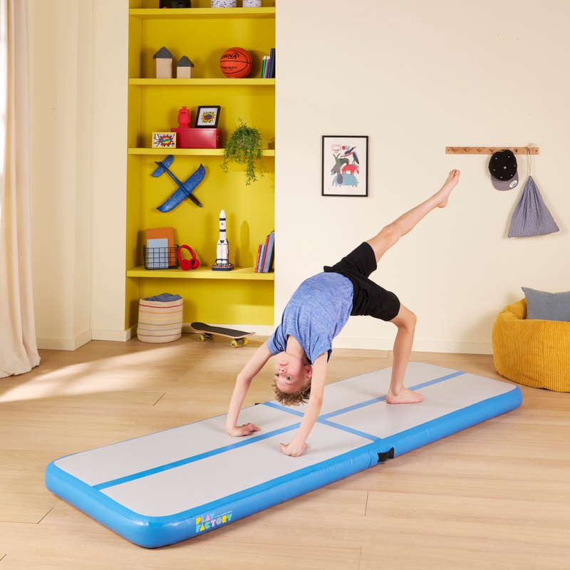 Play Factory Air Track Inflatable Gym Mat 5 Play Factory Air Track Inflatable Gym Mat