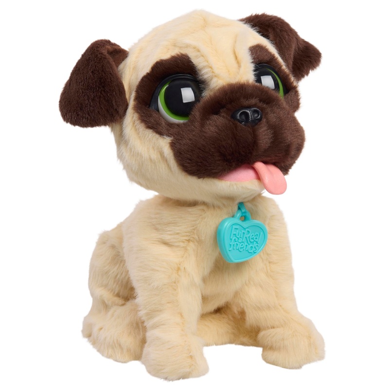 FurReal Plush Toy Interactive Pet JJ, My Jumpin' Pug