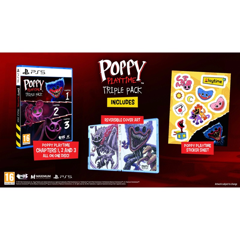 Poppy Playtime Triple Pack PS5