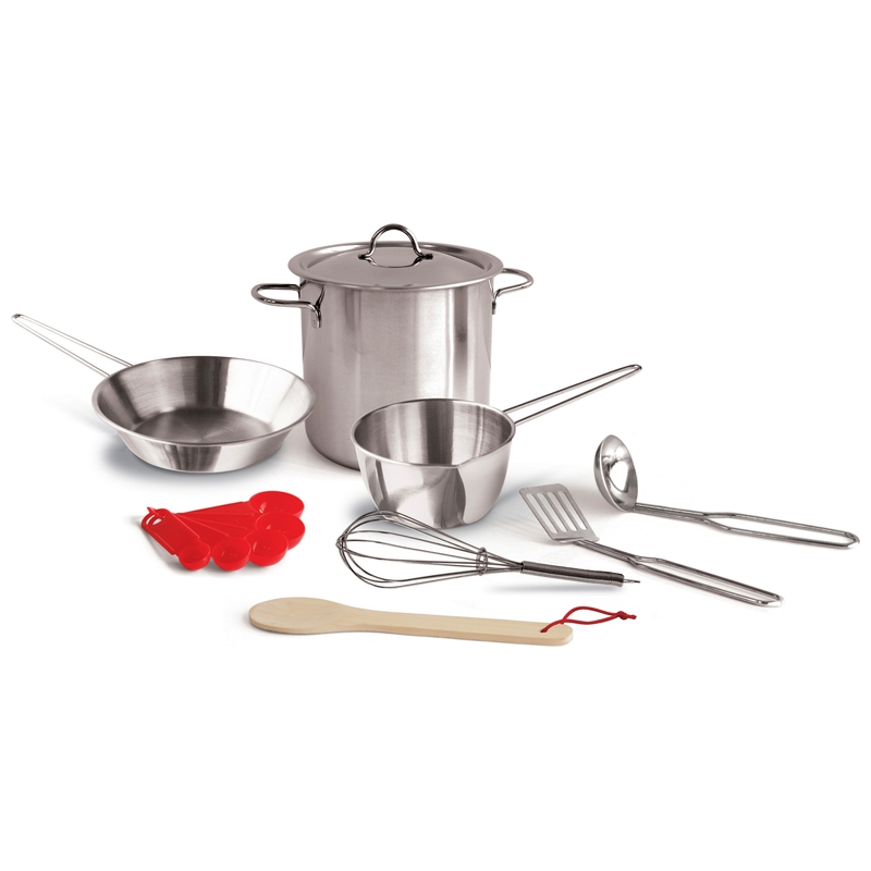 Kitchen Corner Stainless Steel Cookware Set 13 Pieces
