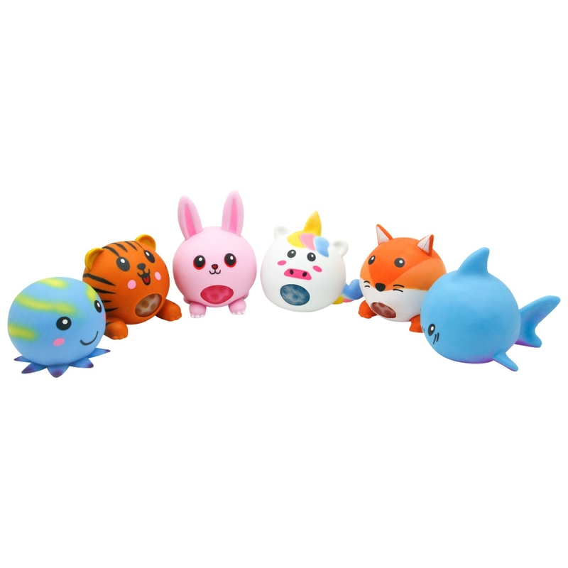 Pocket Play Fidget Toy Squishy Animal Assortment