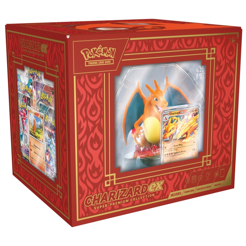 Pokmon Trading Card Game (TCG): Super Premium Charizard ex Collection Box
