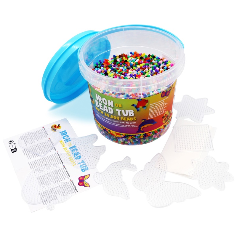 Iron On Beads Tub 20,000 Pieces