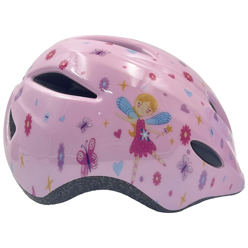 Thorpe Kids Bike Helmet with Rear LED Light Pink Fairy Size 48 - 52cm 4 Thorpe Kids Bike Helmet with Rear LED Light Pink Fairy Size 48 - 52cm