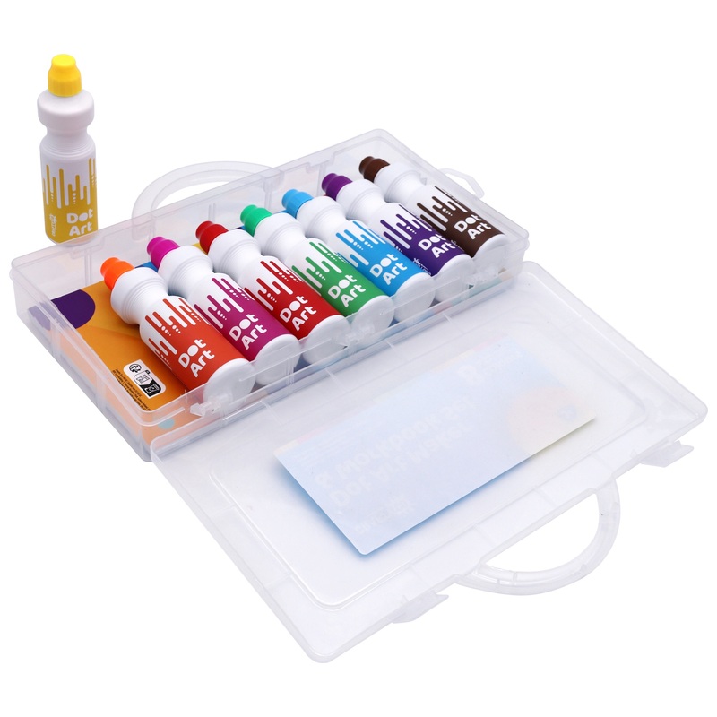 Crafty Co. Dot Art Marker Colouring Activity Workbook Set
