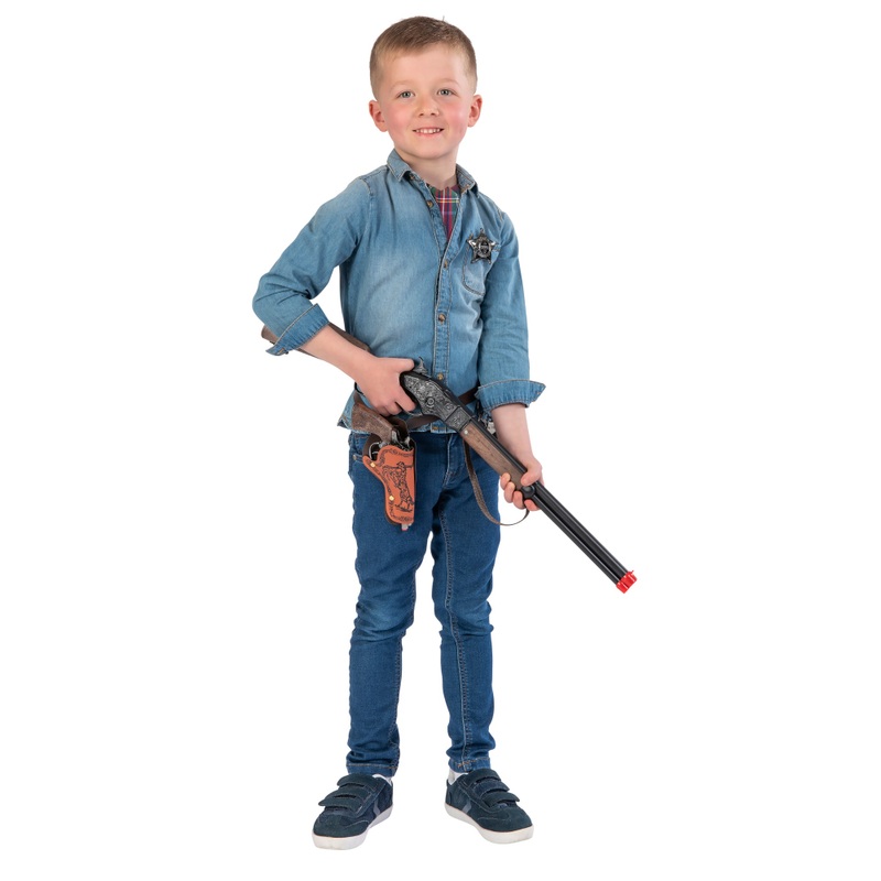 Wild West Diecast Western Rifle, Pistol and Cowboy Accessories Playset