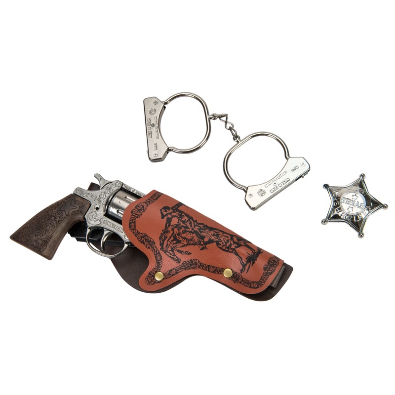 Wild West Diecast Western Rifle, Pistol and Cowboy Accessories Playset