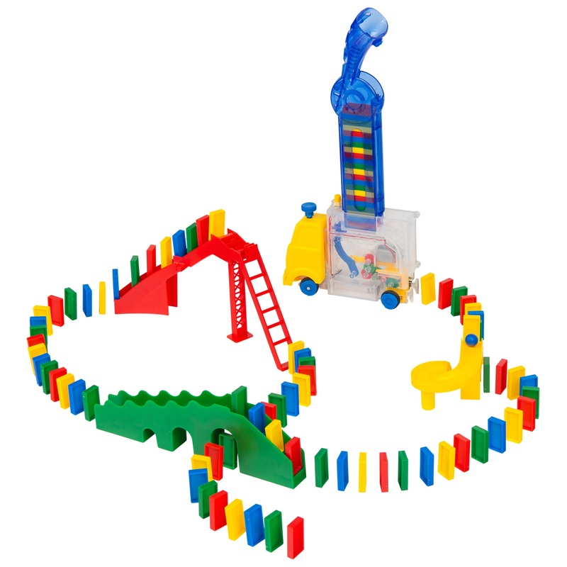 Non-Stop Domino Shuttle Game with 300 Dominos