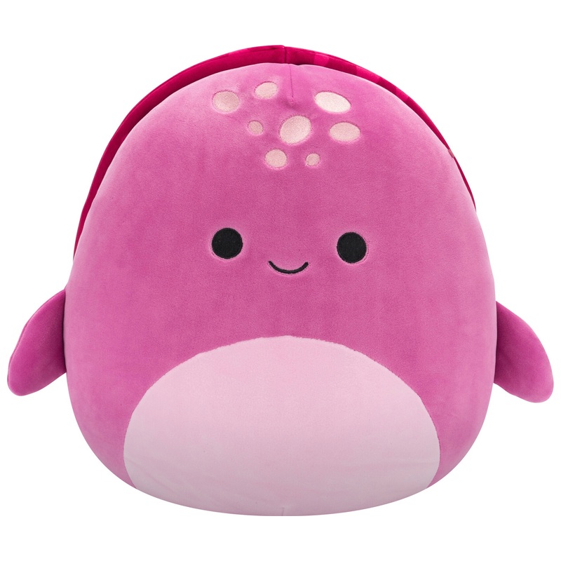 Original Squishmallows Plush Tudor the Maroon Turtle 30cm