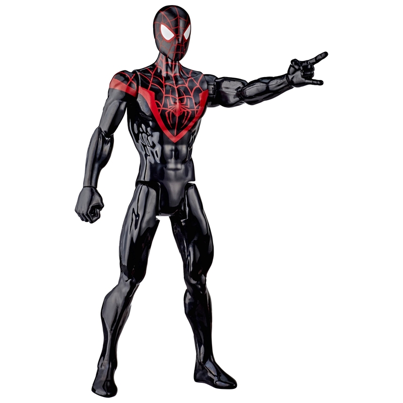 Marvel Titan Hero Series Action Figure Spider-Man Web Warriors Miles Morales 30cm