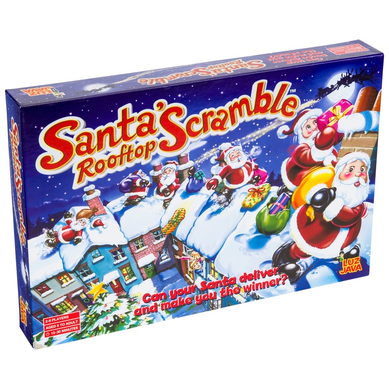 Scramble Santa's Rooftop Game