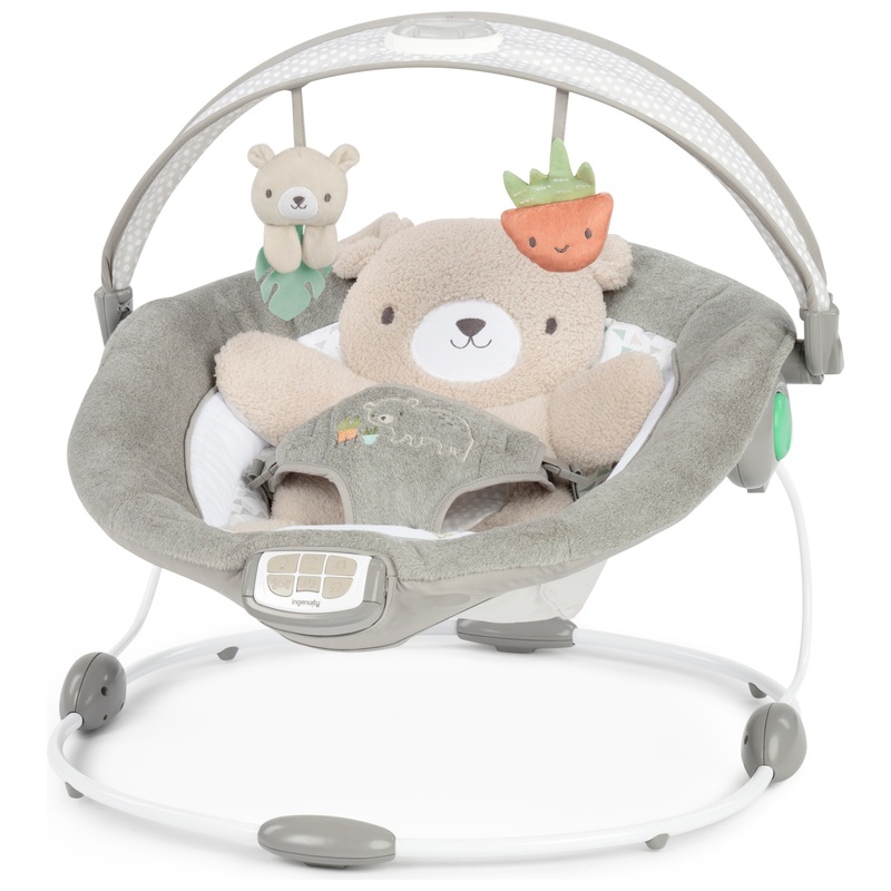 Ingenuity InLighten Baby Bouncer Seat Nate the Little Bear 2 Ingenuity InLighten Baby Bouncer Seat Nate the Little Bear