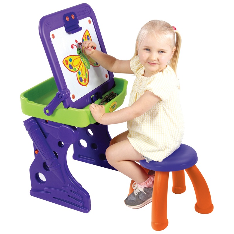 Crayola My First Art Studio Art Desk and Easel 3-in-1