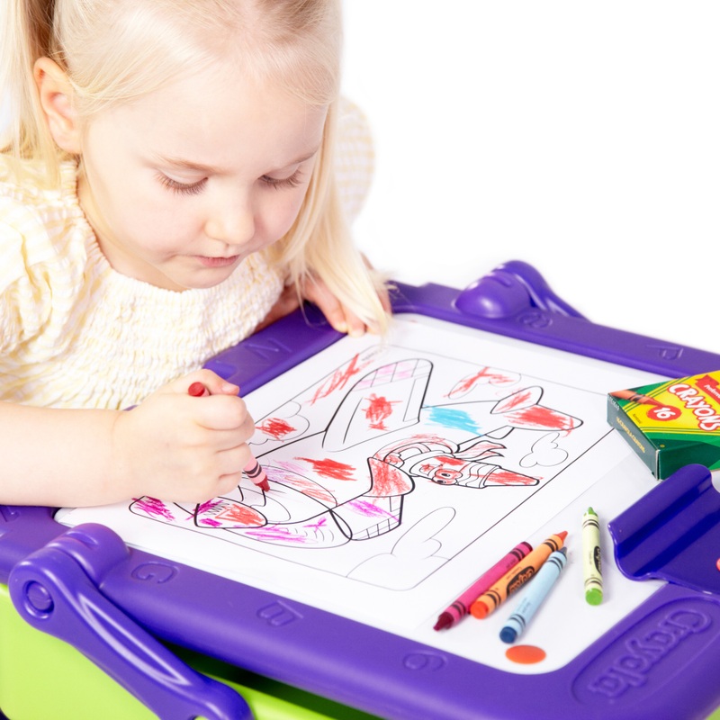 Crayola My First Art Studio Art Desk and Easel 3-in-1 4 Crayola My First Art Studio Art Desk and Easel 3-in-1