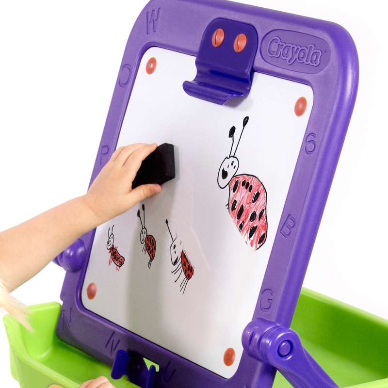 Crayola My First Art Studio Art Desk and Easel 3-in-1 5 Crayola My First Art Studio Art Desk and Easel 3-in-1