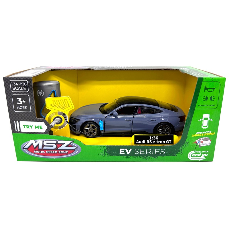 1:36 Audi RS e-tron GT EV Series Pull Back Diecast Car 8 1:36 Audi RS e-tron GT EV Series Pull Back Diecast Car