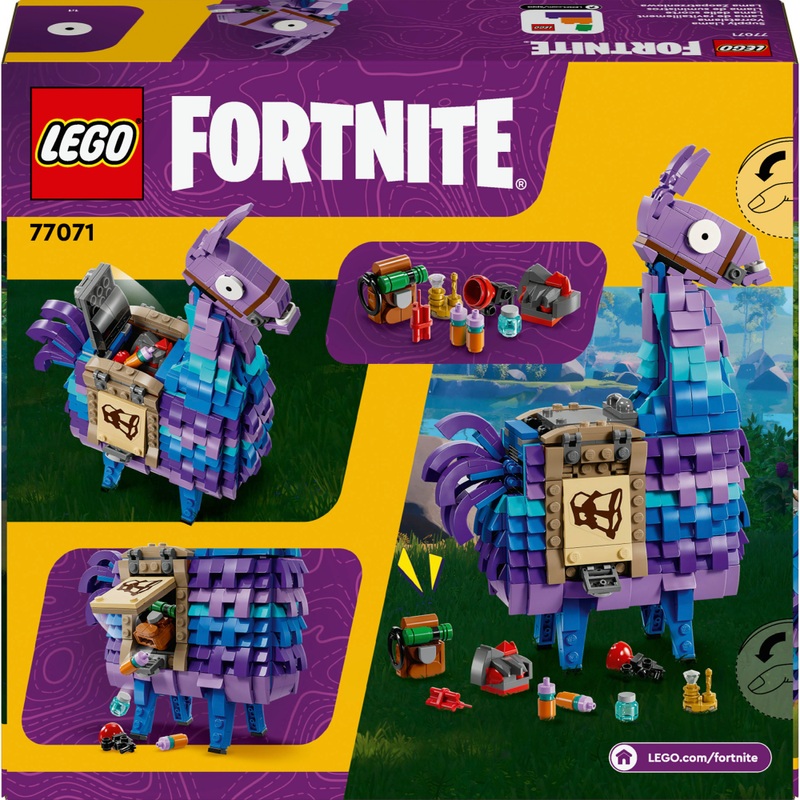 LEGO Fortnite 77071 Supply Llama Set 8 LEGO Fortnite 77071 Supply Llama Set