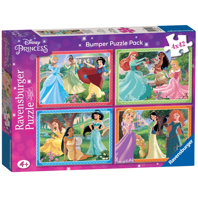 Ravensburger Disney Jigsaw Puzzles Bumper Pack 4 x 42 Pieces 6 Ravensburger Disney Jigsaw Puzzles Bumper Pack 4 x 42 Pieces