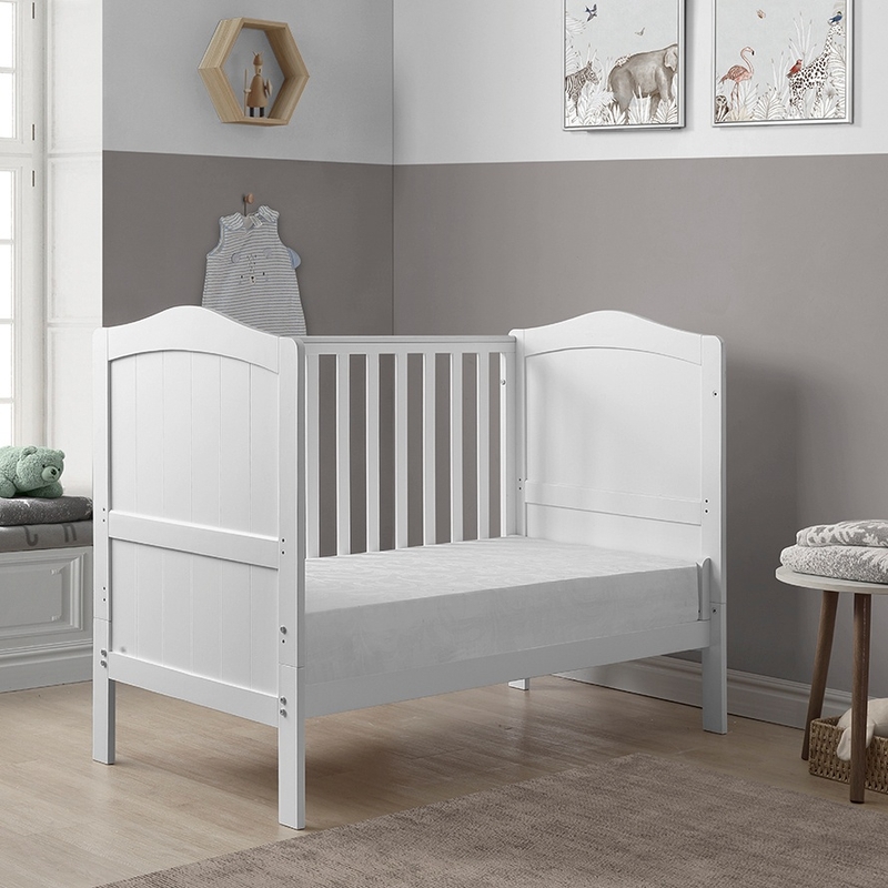 Nested Alexandra Mini Cot Bed White