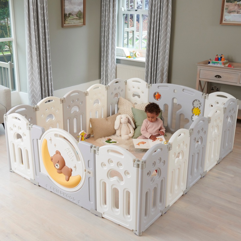 BeZou Sleepy Bear Activity Playpen