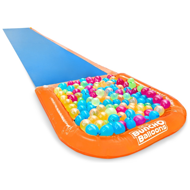 Bunch O Balloons by ZURU 1-Lane Wipeout Water Slide