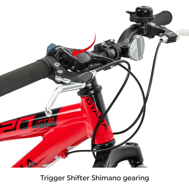 20 Inch Oyama JM20 Mountain Bike Red 5 20 Inch Oyama JM20 Mountain Bike Red