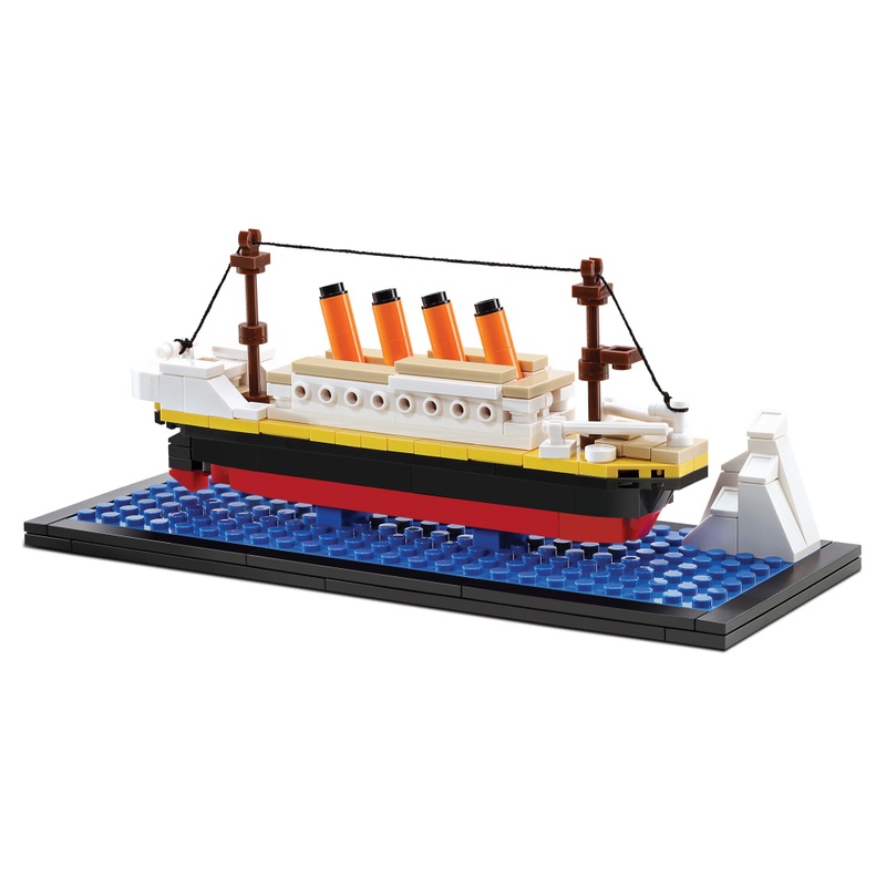 Build-It Titanic 225 Pieces Building Bricks Oxford Set
