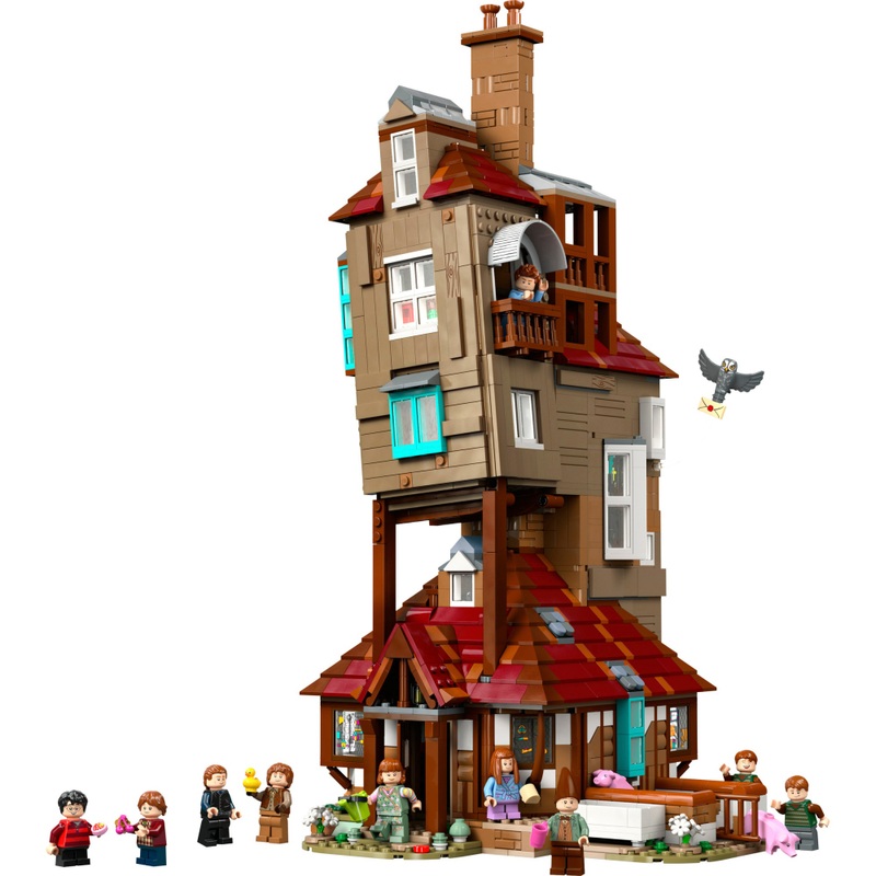 LEGO Harry Potter 76437 The Burrow Collectors' Edition Set for Adults