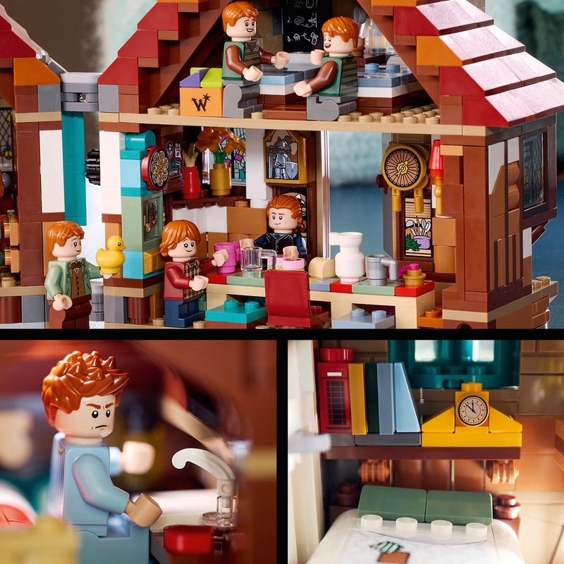 LEGO Harry Potter 76437 The Burrow Collectors' Edition Set for Adults