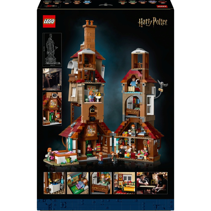 LEGO Harry Potter 76437 The Burrow Collectors' Edition Set for Adults 8 LEGO Harry Potter 76437 The Burrow Collectors' Edition Set for Adults