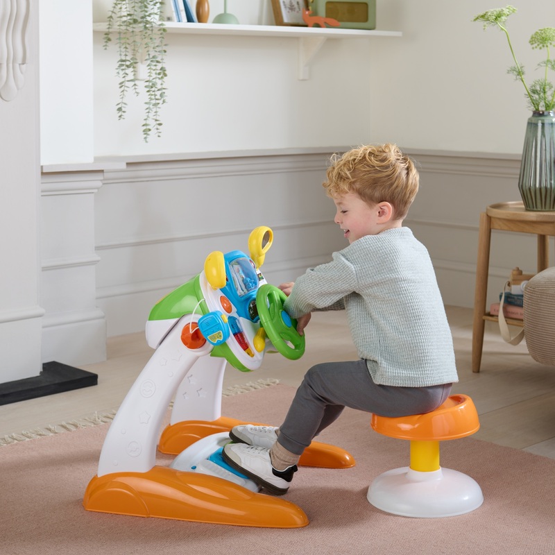 Big Steps Driving Simulator Steering Wheel Playset