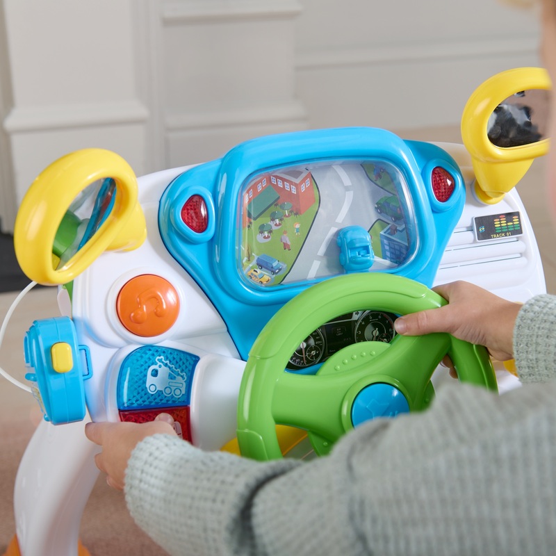 Big Steps Driving Simulator Steering Wheel Playset