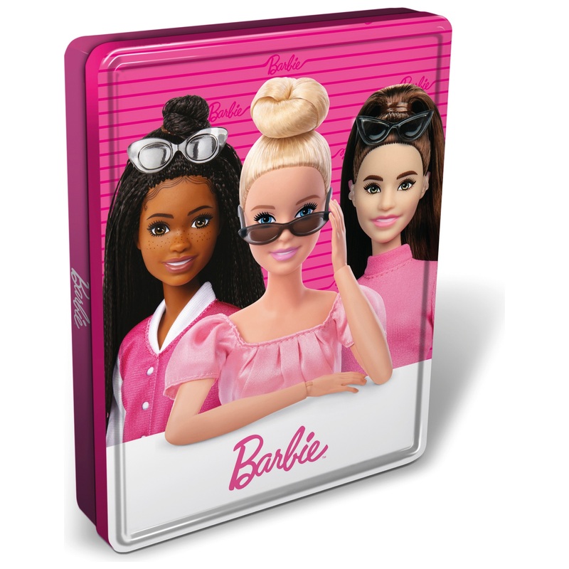 Barbie Colouring Pages Book and Stickers 4 Pack Activity Tin 2 Barbie Colouring Pages Book and Stickers 4 Pack Activity Tin