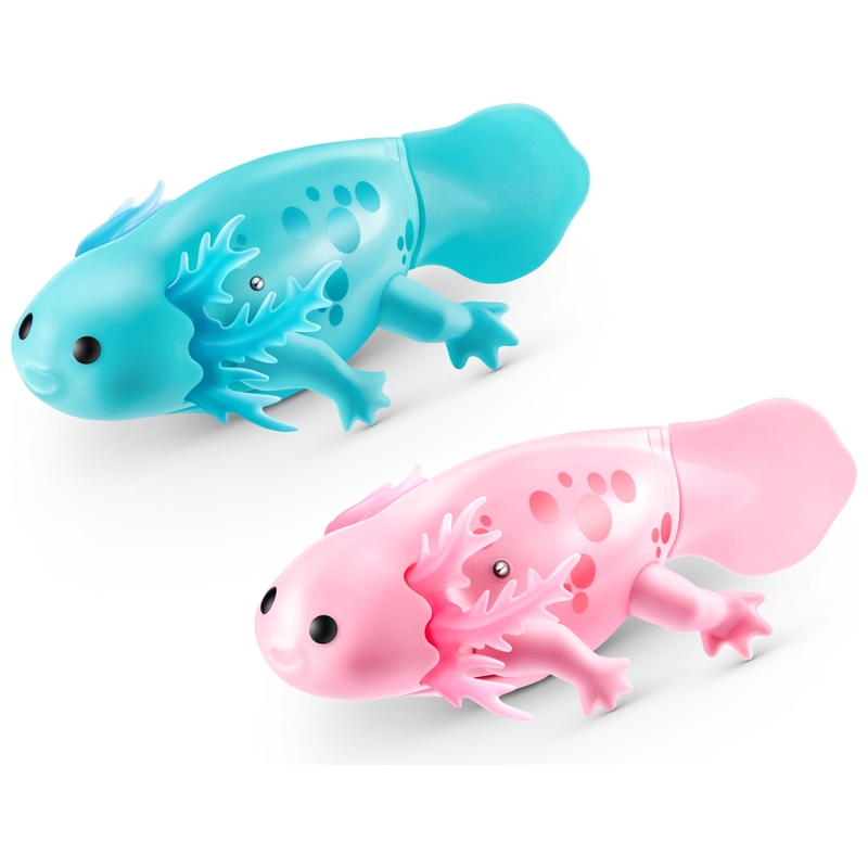 Pets Alive by ZURU Interactive Swimming Axolotls Assortment 6 Pets Alive by ZURU Interactive Swimming Axolotls Assortment