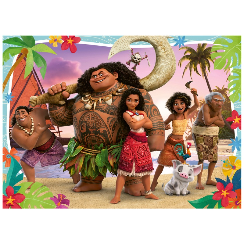 Ravensburger Disney Moana 2 Jigsaw Puzzles Bumper Pack 4 x 100 Pieces