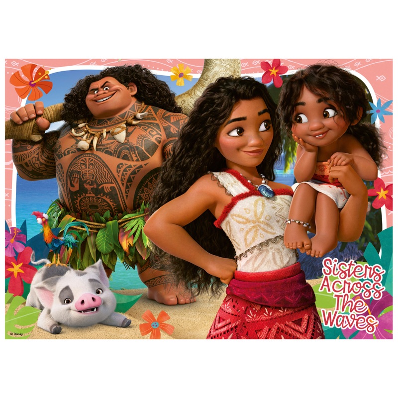 Ravensburger Disney Moana 2 Jigsaw Puzzles Bumper Pack 4 x 100 Pieces