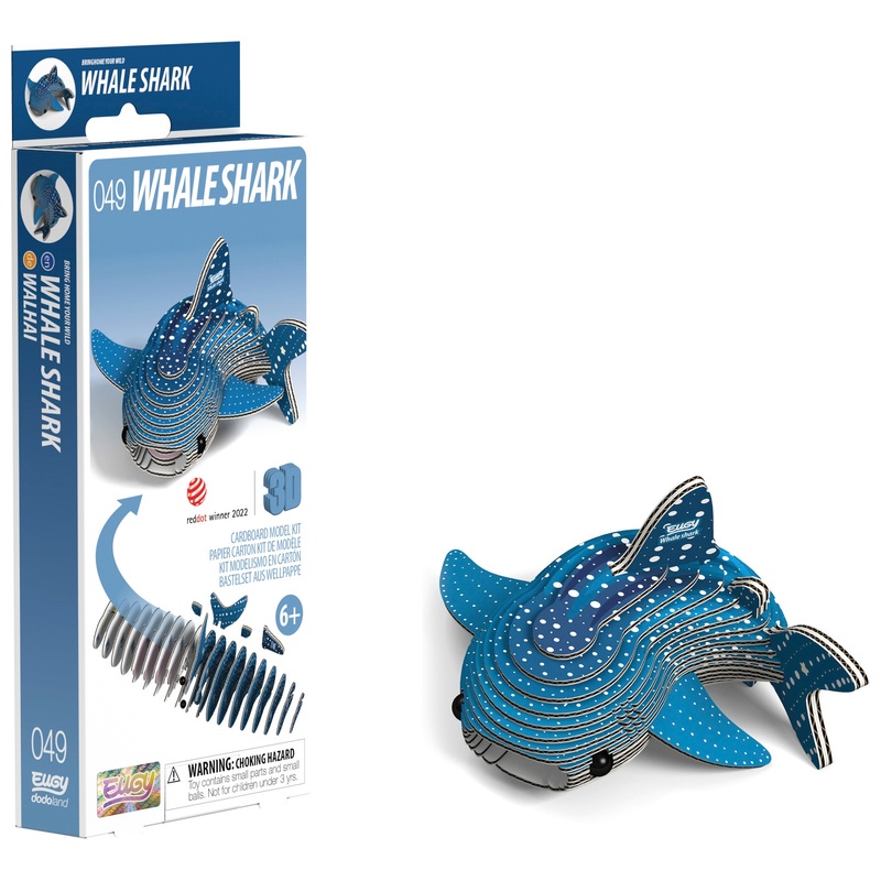 EUGY 3D Model Kit 049: Whale Shark 6 EUGY 3D Model Kit 049: Whale Shark