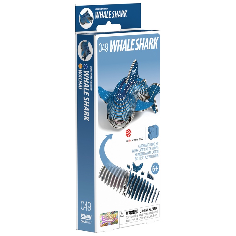 EUGY 3D Model Kit 049: Whale Shark 7 EUGY 3D Model Kit 049: Whale Shark