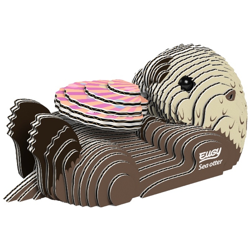 EUGY 3D Model Kit 060: Sea Otter