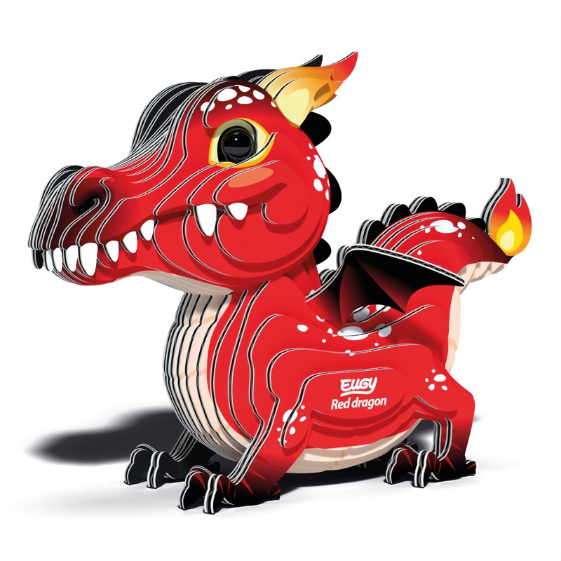EUGY 3D Model Kit 085: Red Dragon
