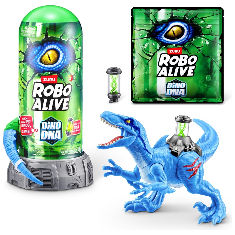 Robo Alive by ZURU Dino DNA Light-up Spine Dinosaur Assortment