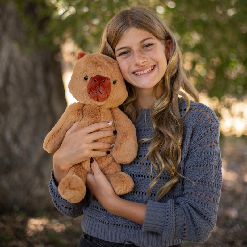 World's Softest Plush Cheeks the Capybara Soft Toy 40cm